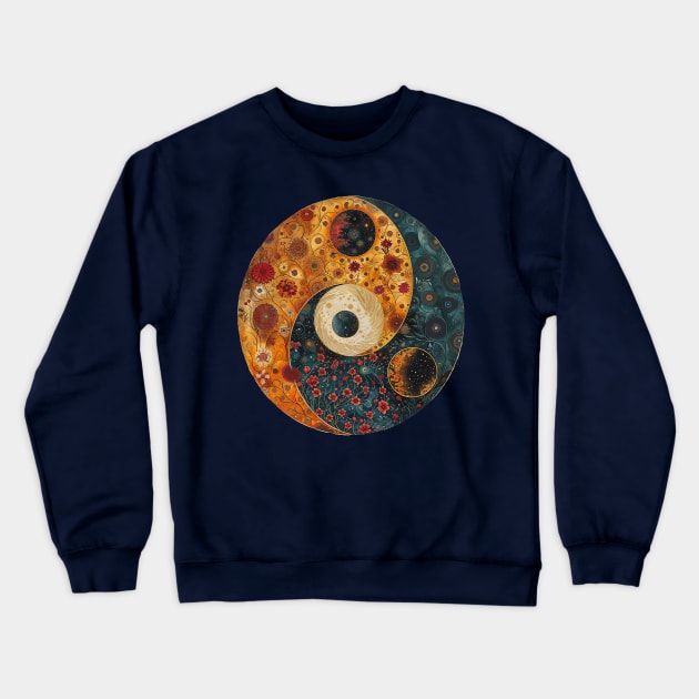 Foliage Circle Crewneck Sweatshirt by CharlesAFish